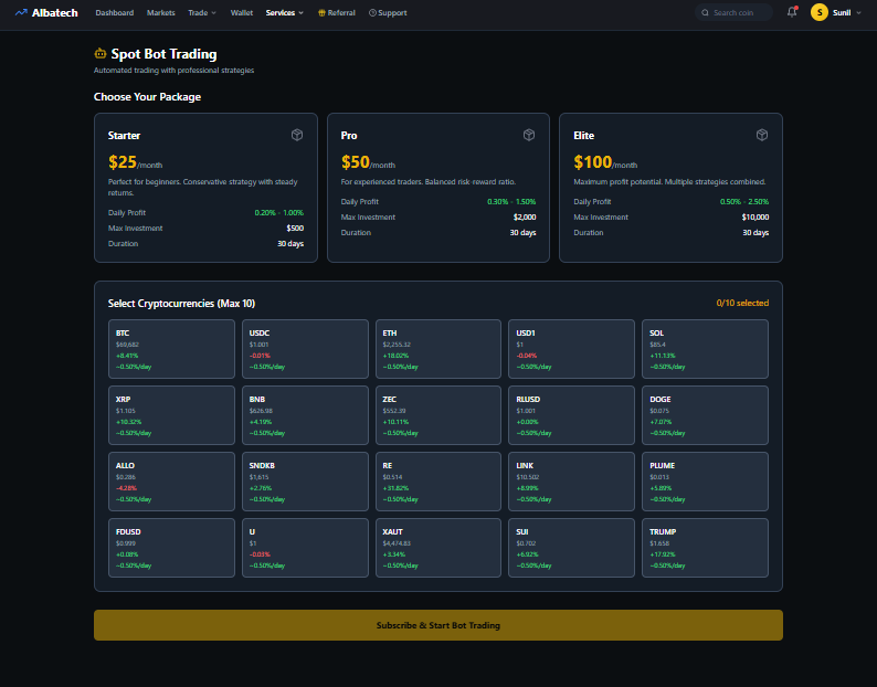 Crypto Exchange Order Book